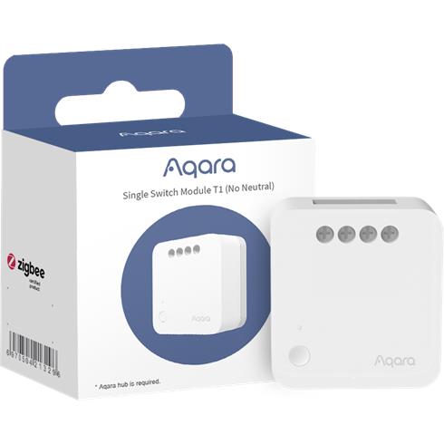 Aqara Smart Home Spínací modul T1 bez Pripojenie Neutrálneho vodiča